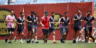 گزارش آخرین تمرین سرخپوشان قبل از  بازی با شهر خودرو 