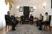 دیدار فرماندهان عالی نظامی با مخبر
