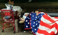 فقر در آمریکا به بالاترین حد خود رسید+فیلم