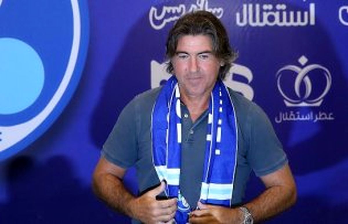 امضا قرارداد ساپینتو با استقلال+ عکس