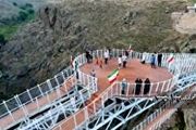 افتتاح نخستین پل معلق سه‌طبقه در سرعین+ عکس
