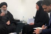 دیدار نماینده سازمان ملل با آیت‌الله سیستانی در نجف اشرف