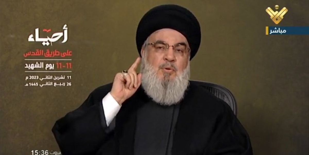 اتمام حجت سید حسن نصرالله با اسرائیل/فیلم