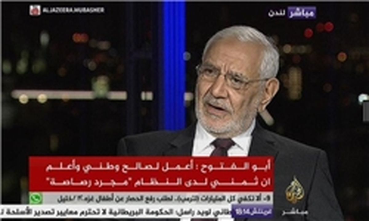 ابوالفتوح: هر کس ایران را دشمن اصلی می‌داند «دیوانه» است