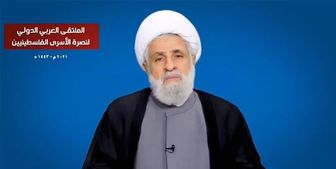 نعیم قاسم: آرامش منطقه در گرو آزادی فلسطین است