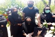 پیکر محسن قاضی مرادی به خاک سپرده شد