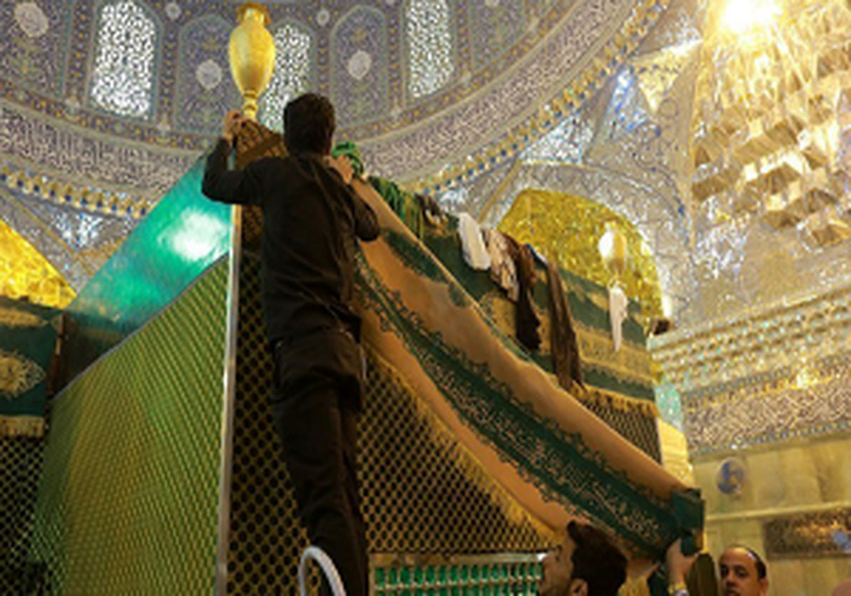 رونمایی از ضریح جدید امامین عسکریین(ع) 