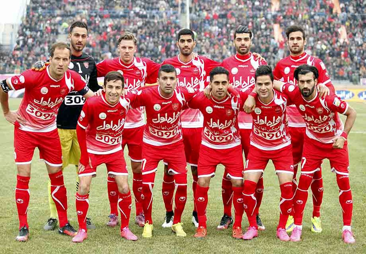 طناب کشی پرسپولیسی ها در تمرین 