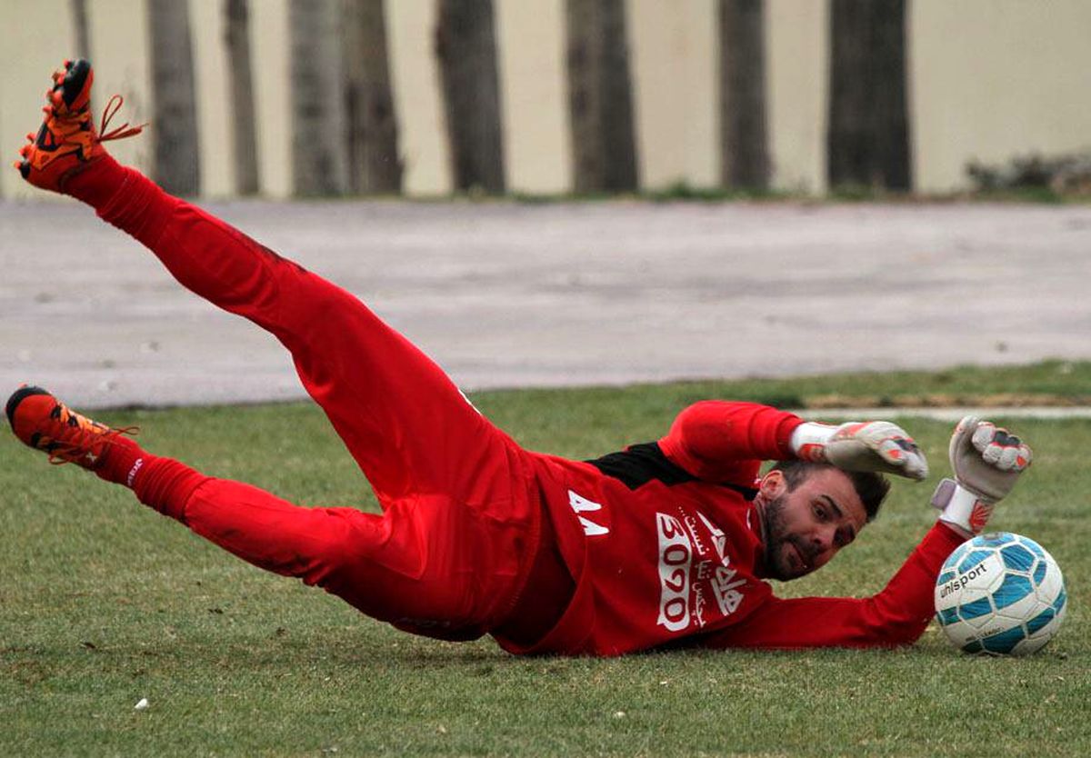 علاقه شدید دروازه بان پرسپولیس به بارسلونا