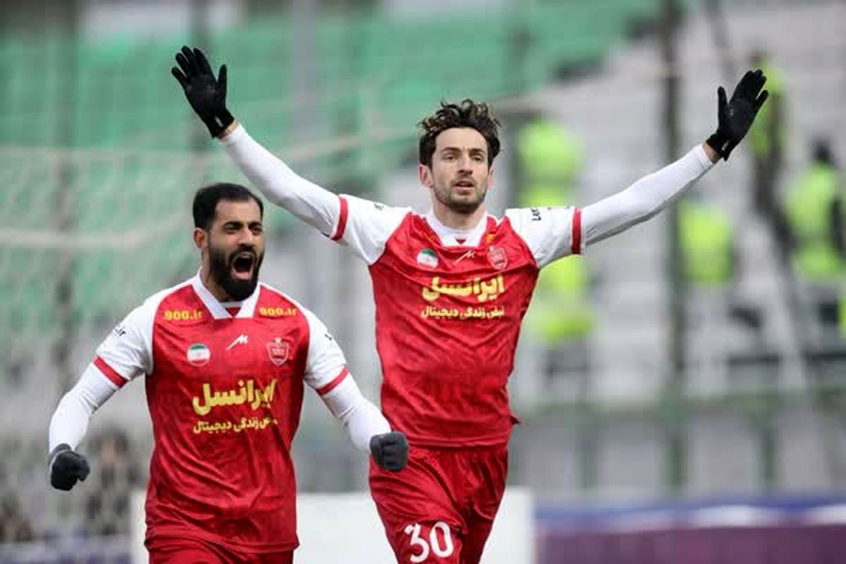 صحنه مشکوک برای پرسپولیس که پنالتی اعلام نشد!

