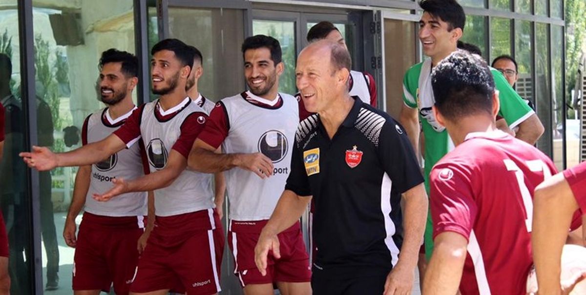 تمرین پرسپولیسی‌ها در دو نوبت صبح و عصر