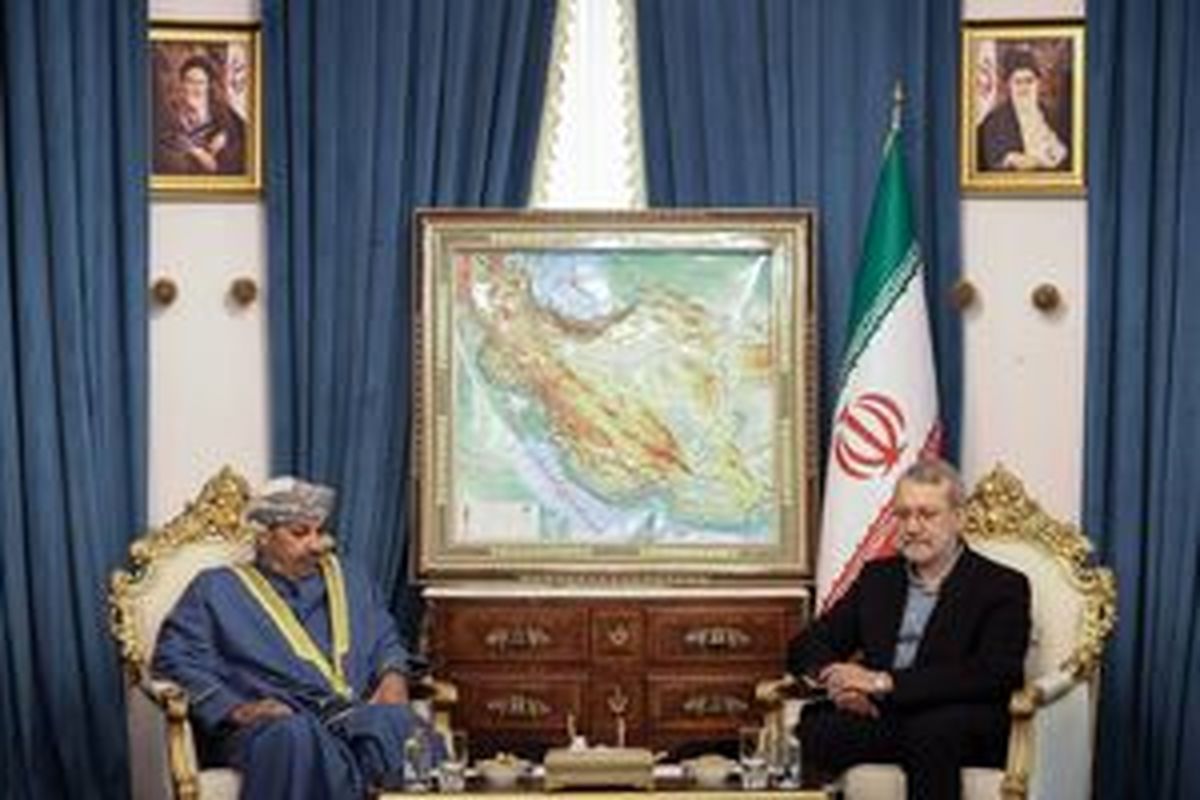 درخواست وزیر کشور عمان از لاریجانی 