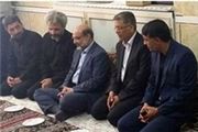 دیدار رئیس سازمان صداوسیما با خانواده شهیدحججی/عکس 