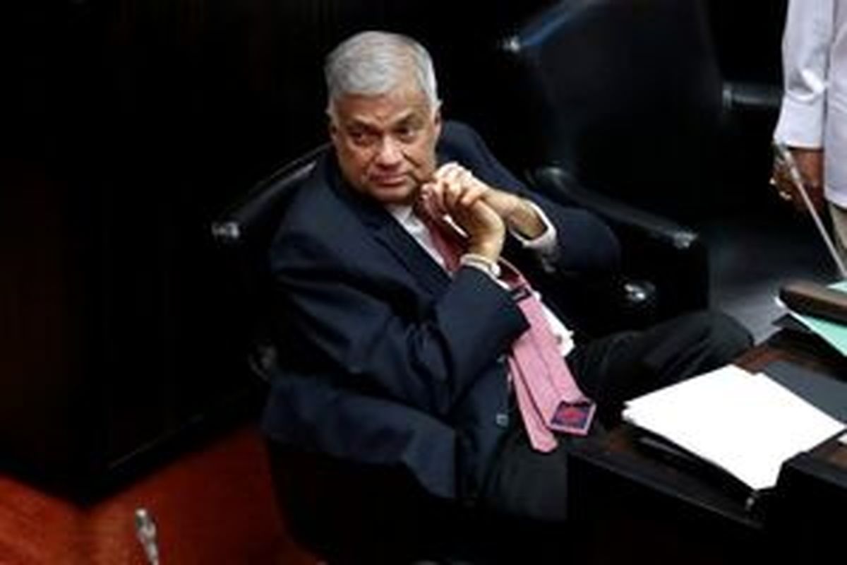 استعفا نخست‌وزیر سریلانکا