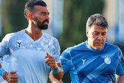 رامین رضاییان در تمرینات استقلال رونالدو شد 