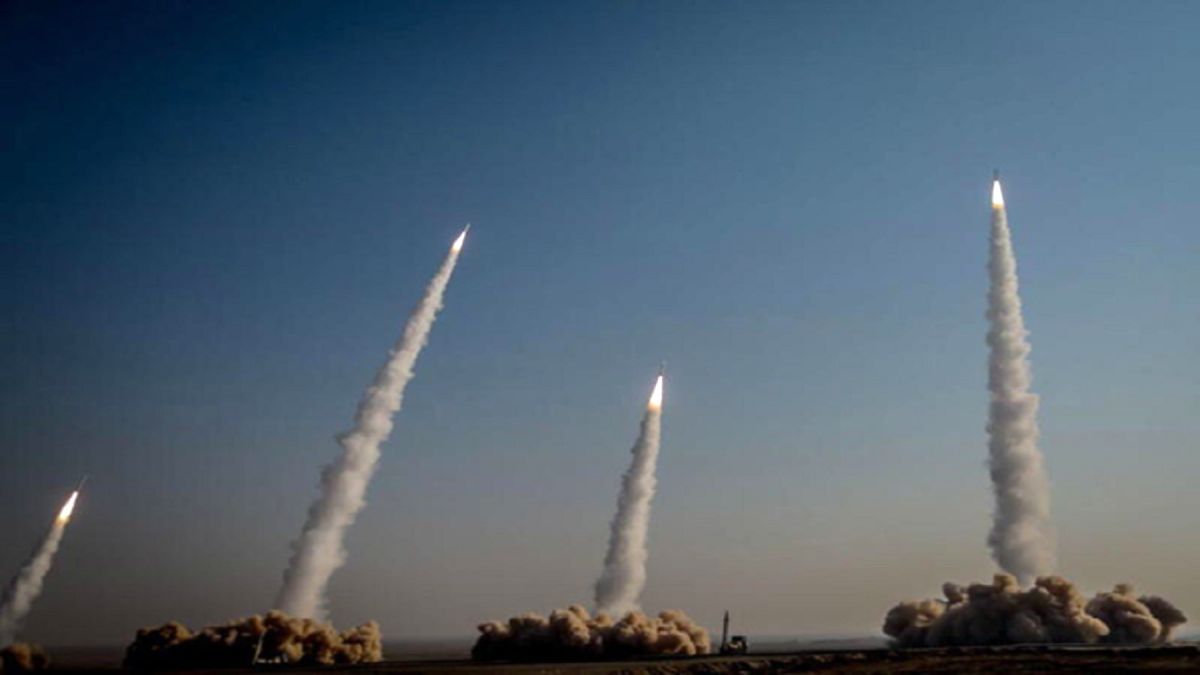 ایران ۳۳۱ پهپاد و موشک شلیک کرد