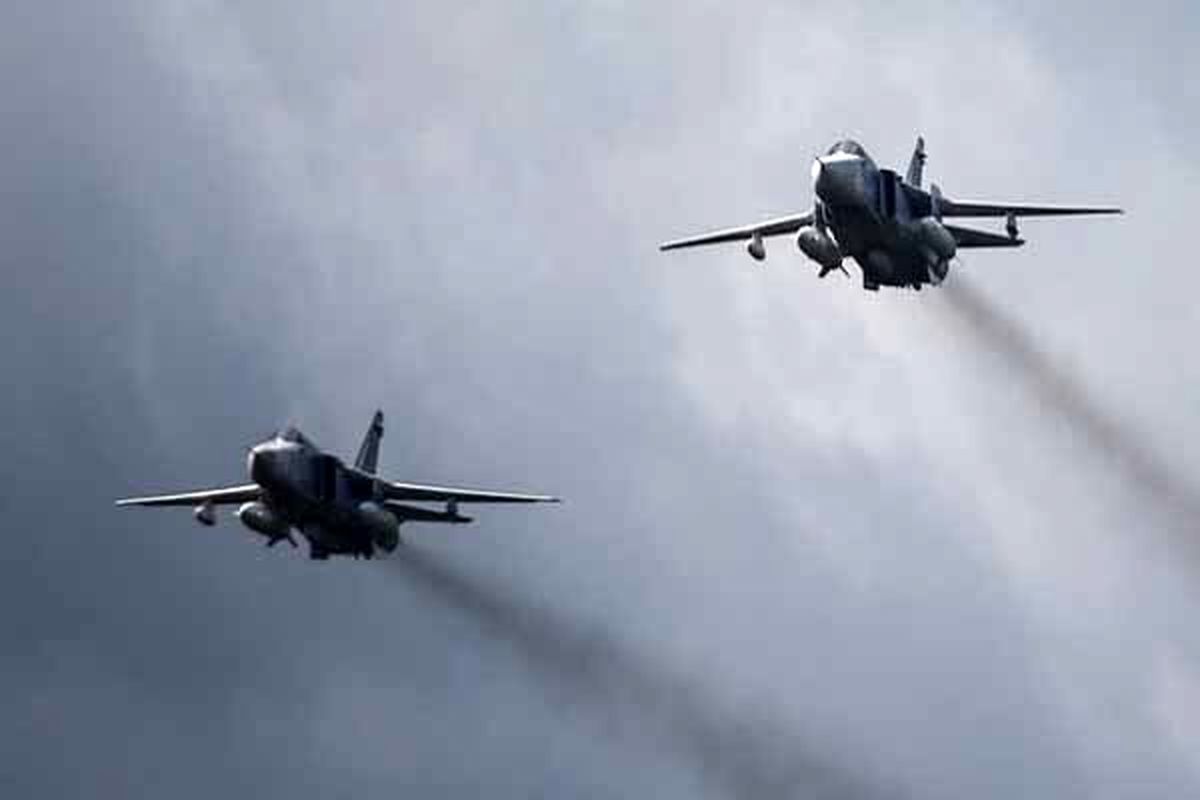 پرواز جنگنده های روس بر فراز ادلب و حلب