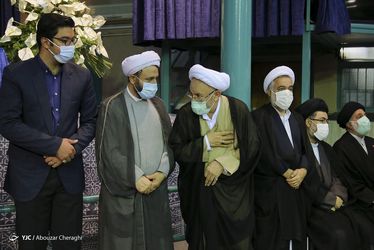 مراسم تشییع حجت الاسلام محتشمی پور