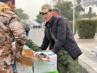 تجمع میلیونی در بغداد برای بزرگداشت سالگرد شهادت حاج قاسم و المهندس/گزارش تصویری