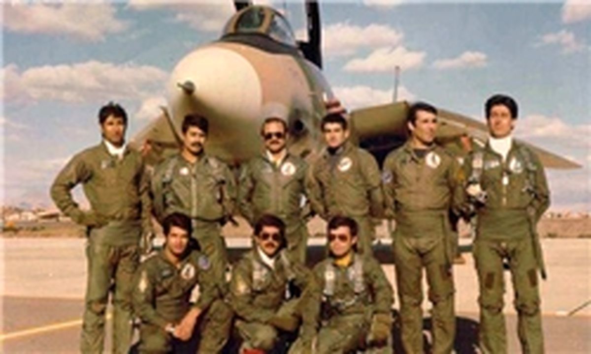 تصاویر دیدنی از خلبانان F-14 در ایران