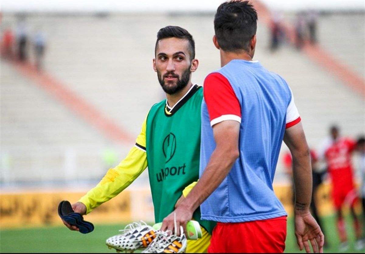 پیام صادقیان مصدوم شد