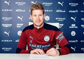 کوین دی ‌بروینه در منچستر سیتی ماندنی شد