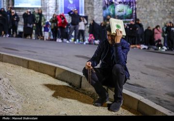شب قدر در کهف الشهدا/ گزارش تصویری