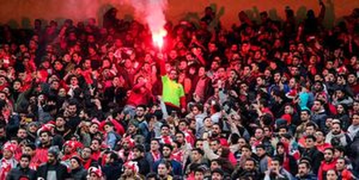 حضور تماشاگران پرسپولیس در ورزشگاه کاشیما+عکس