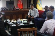دیدار درودگر با مدیران باشگاه تراکتورسازی