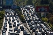 ترافیک پرحجم و سنگین در اکثر معابر و بزرگراه‌های پایتخت