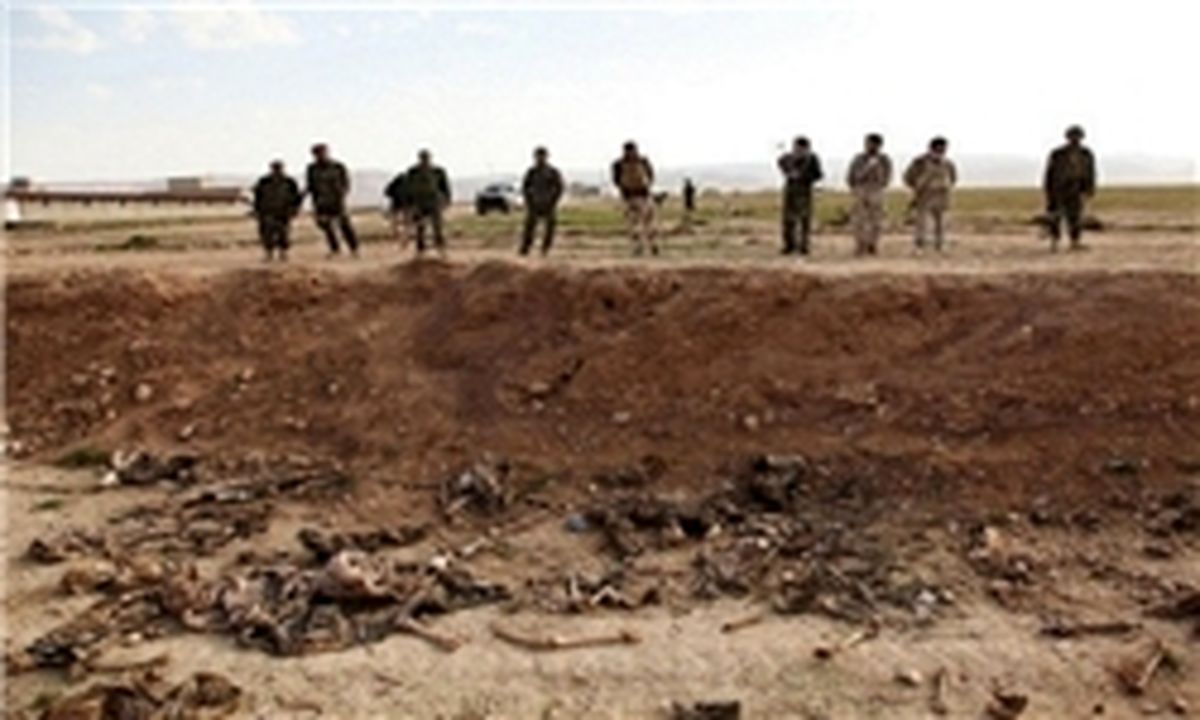 کشف گور دسته جمعی در اطراف دیرالزور