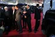 بازدید رئیس جمهور از محصولات تجاری گروه سایپا