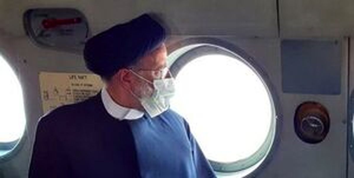 
بازدید هوایی رئیس جمهور از دریاچه ارومیه
