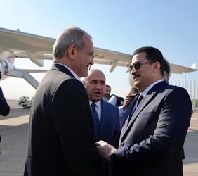 استقبال نخست وزیر عراق از پزشکیان