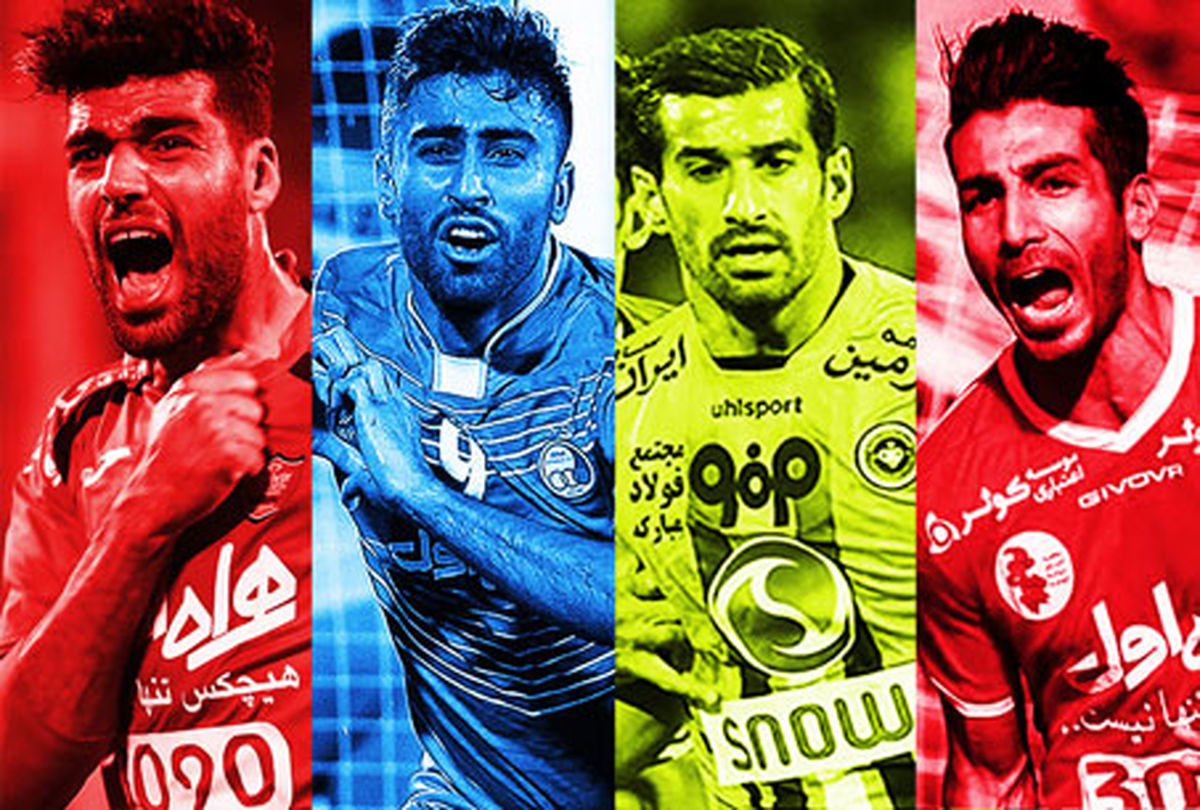 تیم منتخب فصل با حضور مهندس سرخ و برزیلی آبی
