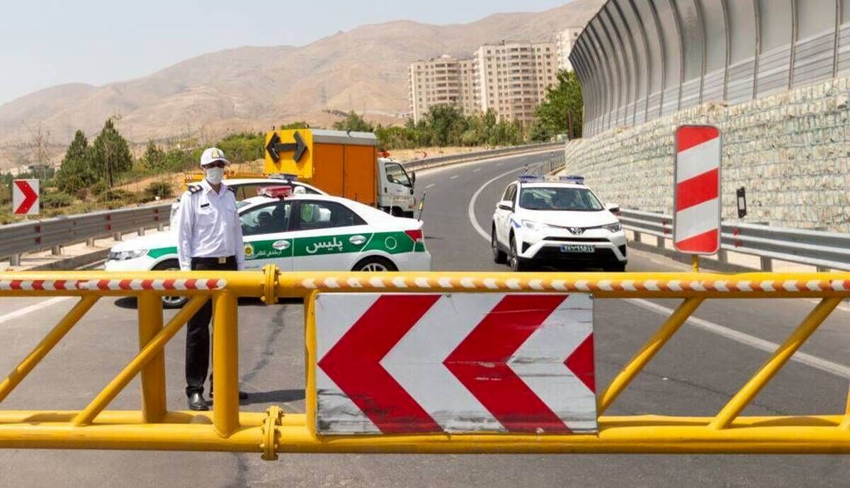 محور کرج ـ چالوس مسدود شد
