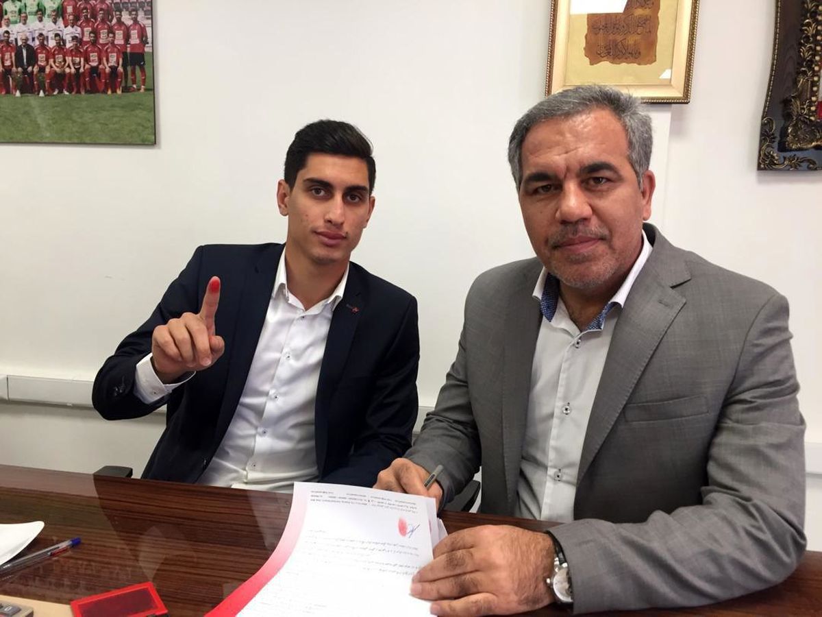 اولین خرید پرسپولیس از بلژیک آمد