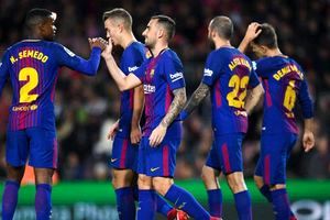 بدشانسی بارسلونا در دقایق پایانی