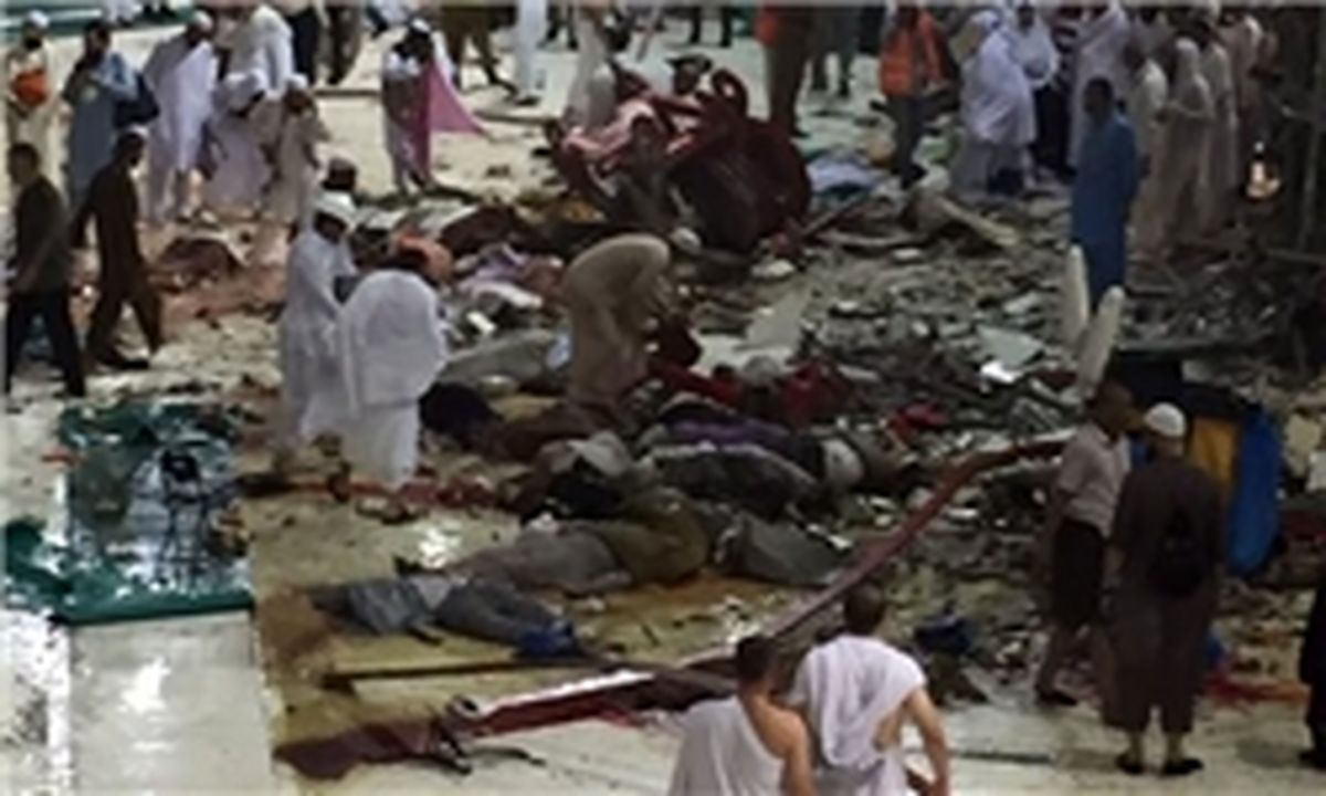 آمار تلفات حادثه مکه رو به افزایش است
