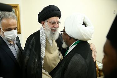 دیدار شیخ ابراهیم زکزاکی با رهبر معظم انقلاب اسلامی/گزارش تصویری