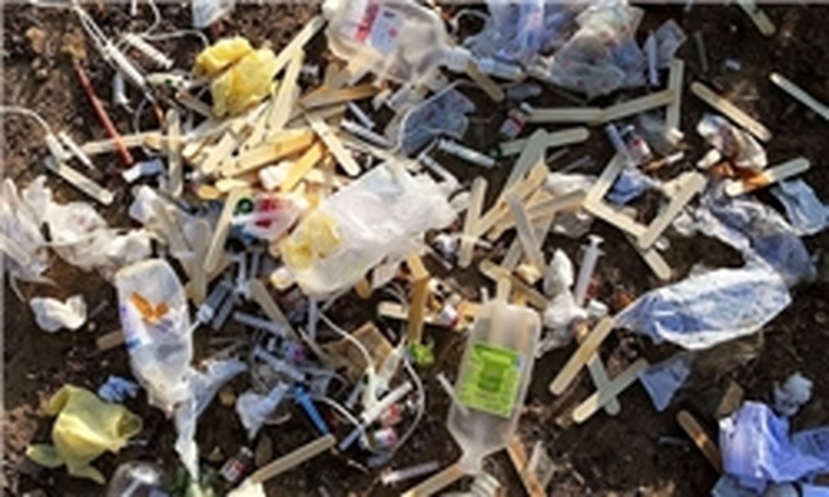 محل دفن زباله‌های شیمیایی بیمارستان‌های تهران