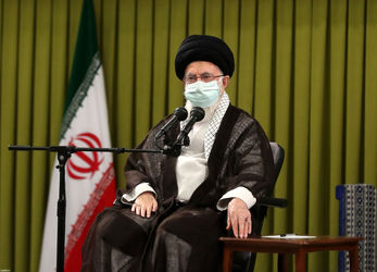 دیدار رئیس و نمایندگان مجلس شورای اسلامی با رهبر معظم انقلاب/گزارش تصویری