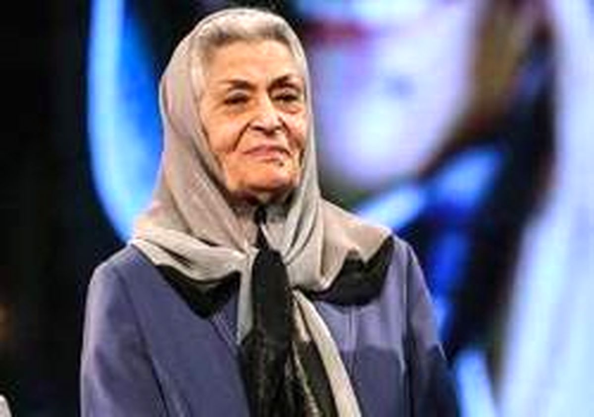 تصویری از  ژاله علو در ۹۶ سالگی 