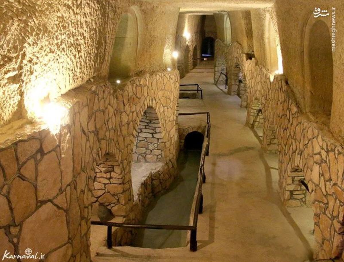 شهر زیرزمینی در آب‌های خلیج فارس/ عکس