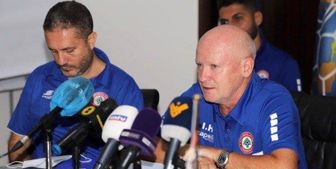 اعتراض سرمربی تیم ملی لبنان از اسکوچیچ