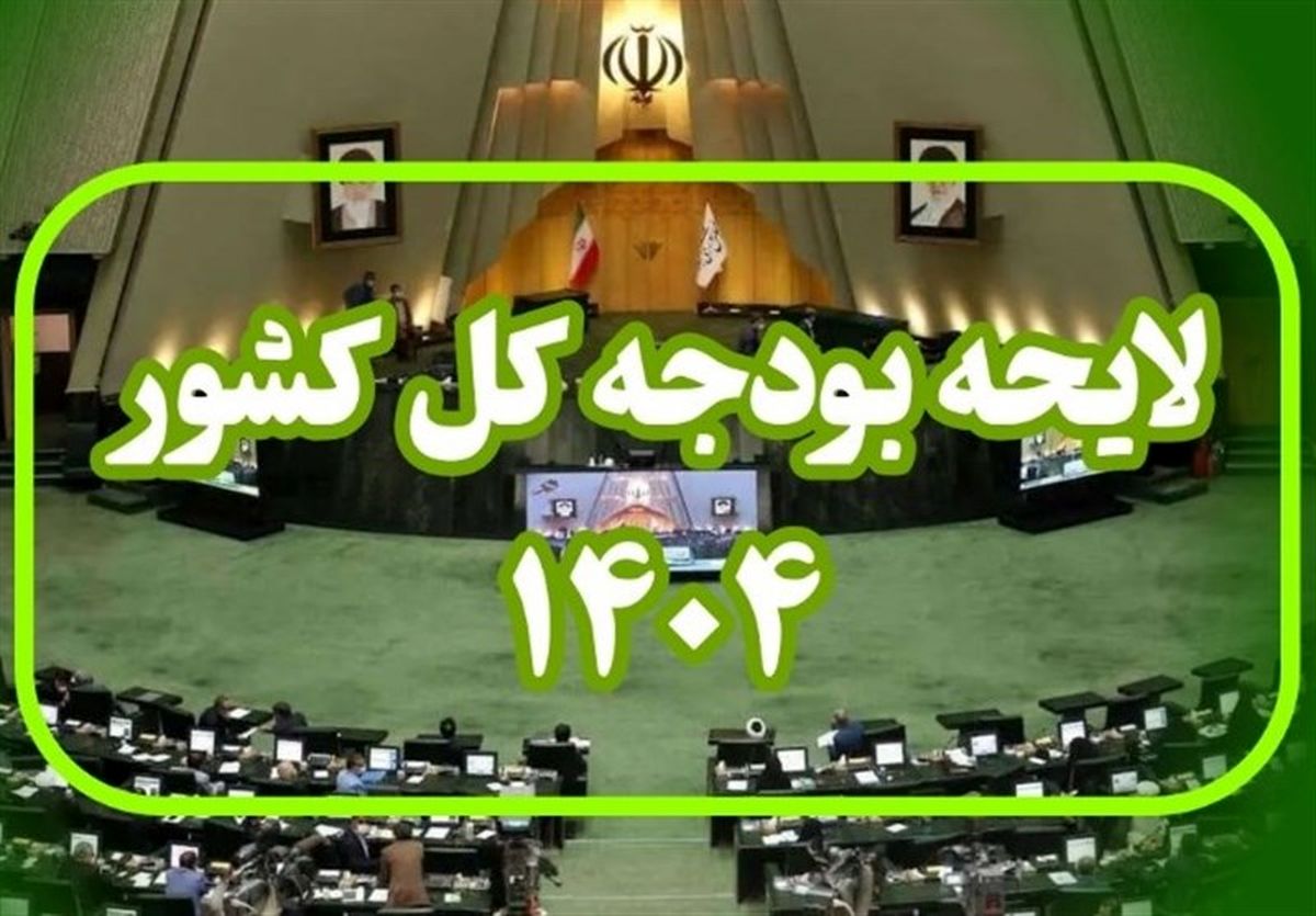  مشخص شدن دخل و خرج دولت در سال ۱۴۰۴ 