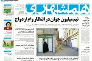 از جنجالی شدن مدرک روحانی تا پشت نوبت وام بودن نیم میلیون جوان/ پیشخوان سیاسی