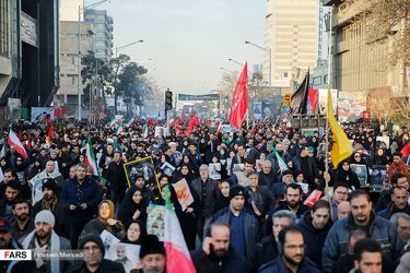 آئین تشییع «حاج قاسم سلیمانی »