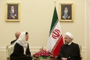 رئیس مجلس بلژیک با روحانی دیدار کرد