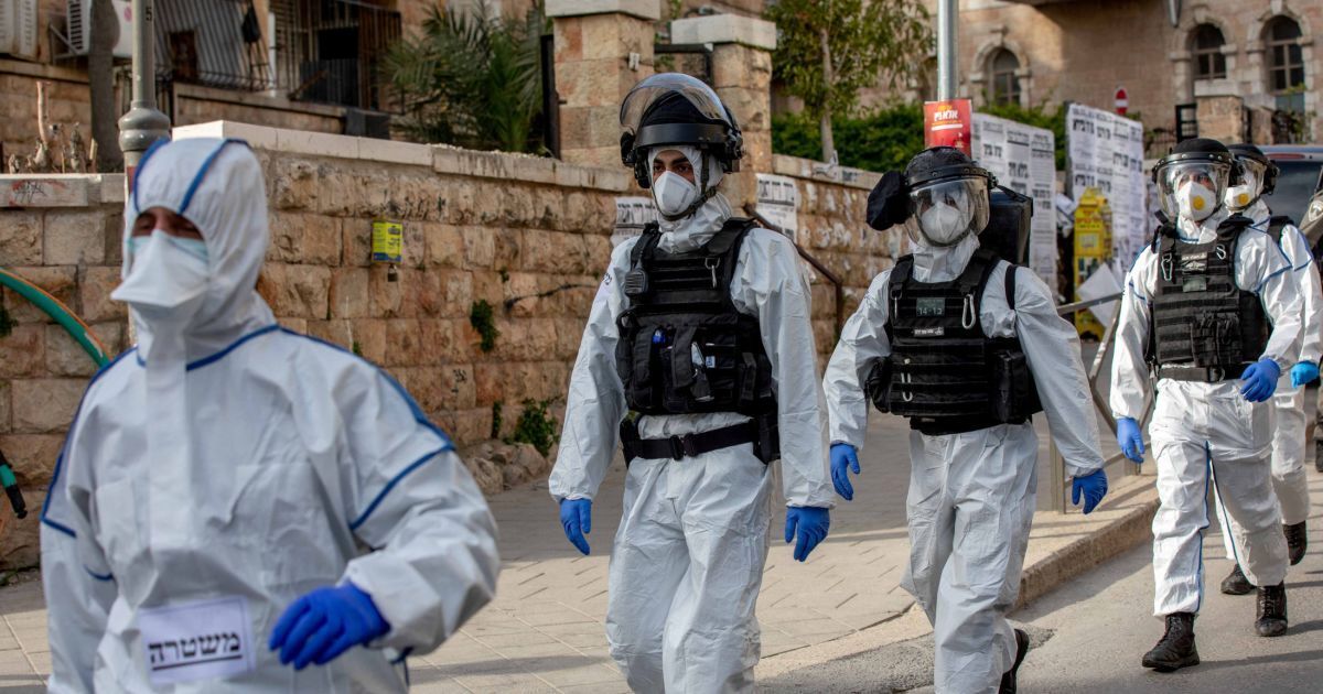 حمله پلیس اسرائیل به آزمایشگاه فلسطین
